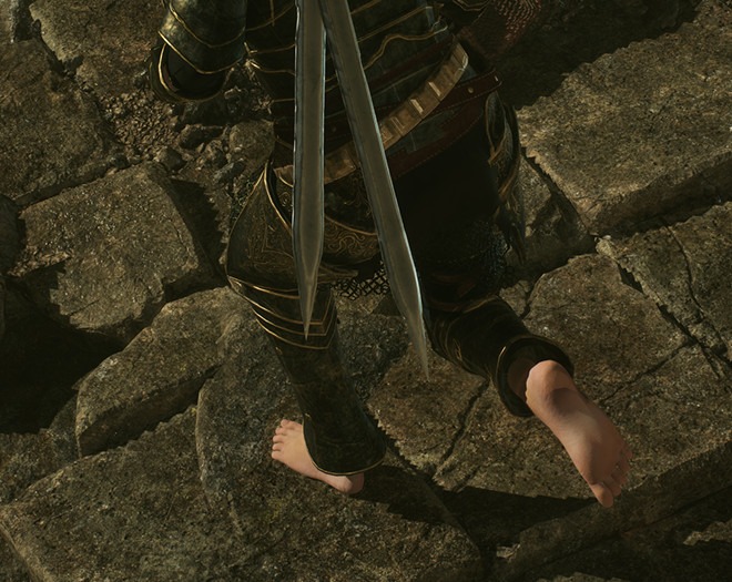 Barefoot contact
